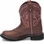 Side view of Justin Boot Womens Gemma Aged Bark